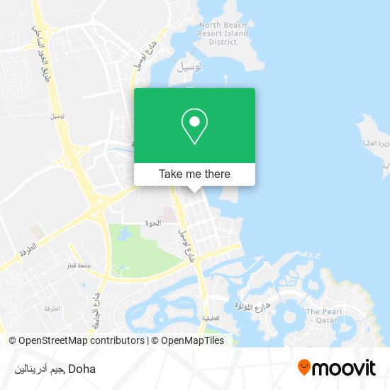 جيم أدرينالين map