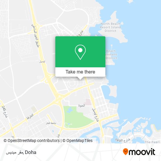 مقر ميديس map