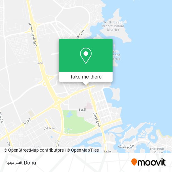 القلم ميديا map