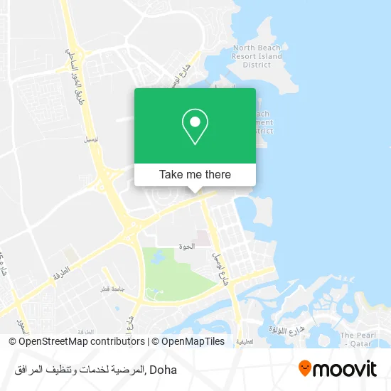 المرضية لخدمات وتنظيف المرافق map