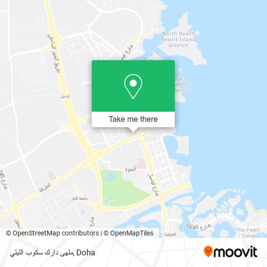 ملهى دارك سكوب الليلي map