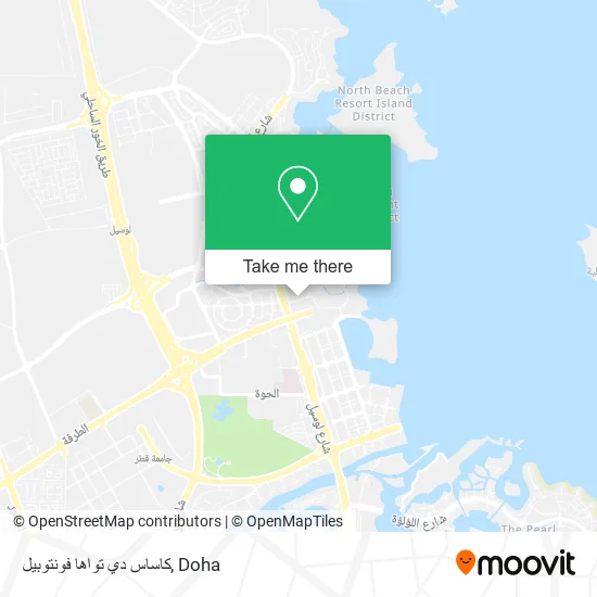 كاساس دي تواها فونتوبيل map