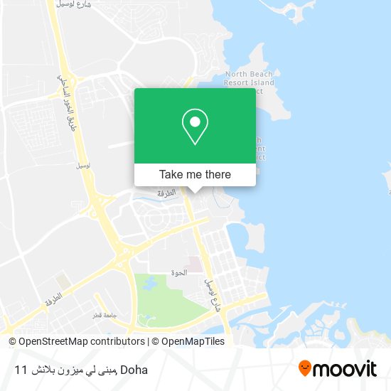 مبنى لي ميزون بلانش 11 map