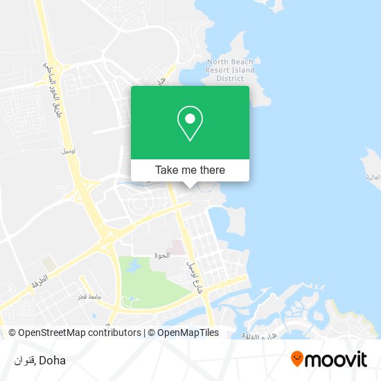 قنوان map
