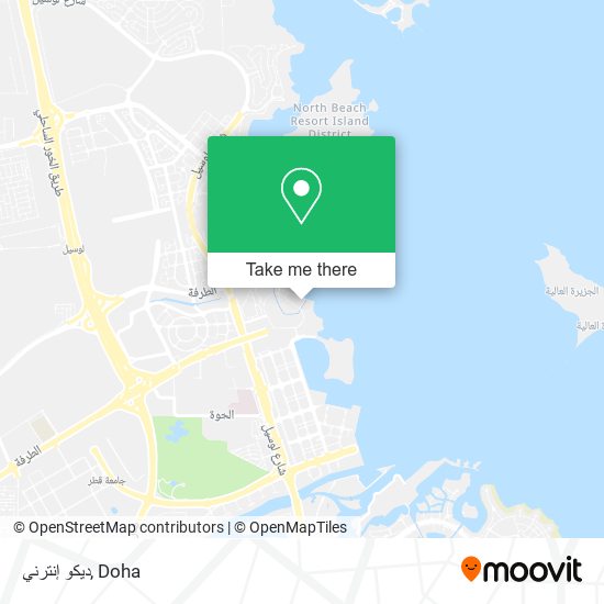 ديكو إنترني map