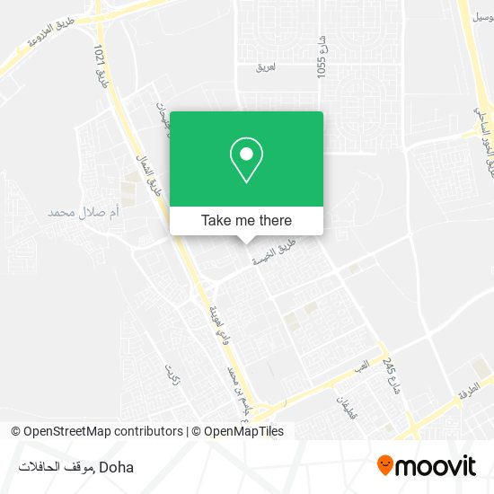 موقف الحافلات map
