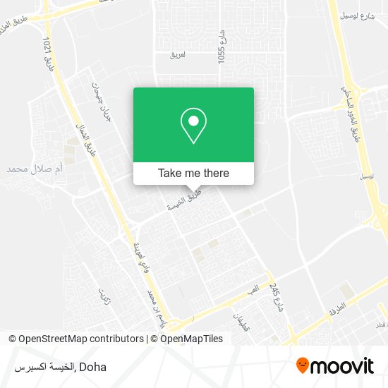 الخيسة اكسبرس map