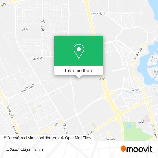موقف الحافلات map