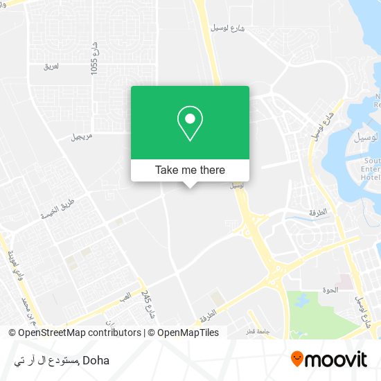 مستودع ال آر تي map
