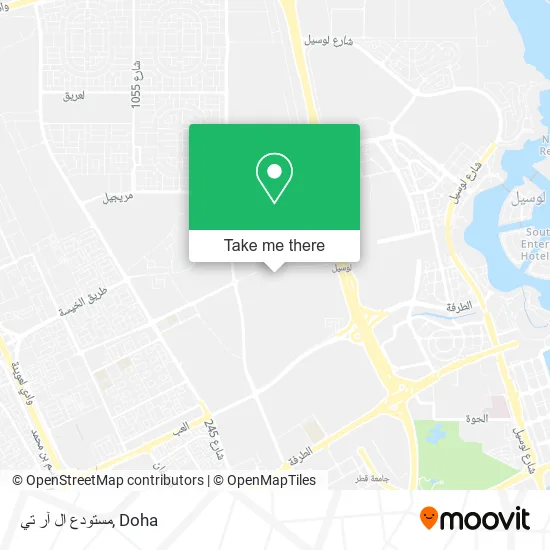 مستودع ال آر تي map
