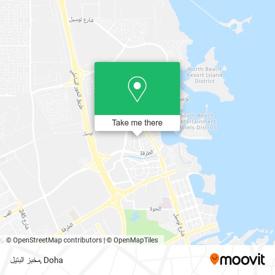 مخبز البتيل map