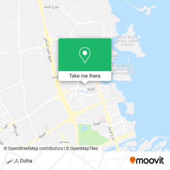 الراعي map