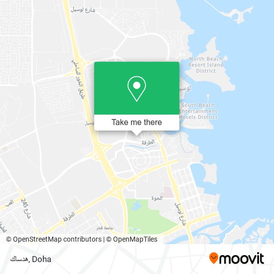هدساك map