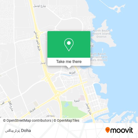 نوتريباكس map
