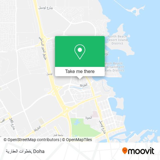 خطوات العقارية map