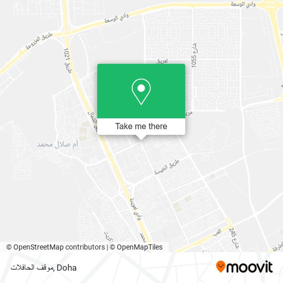 موقف الحافلات map