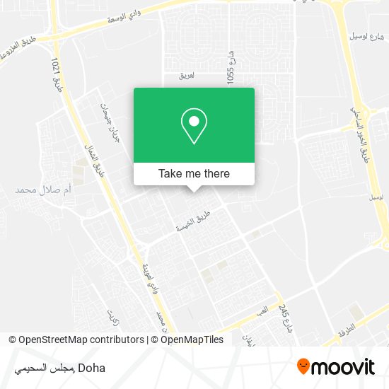 مجلس السحيمي map