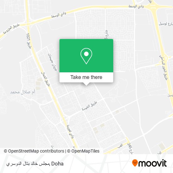 مجلس خالد بتال الدوسري map