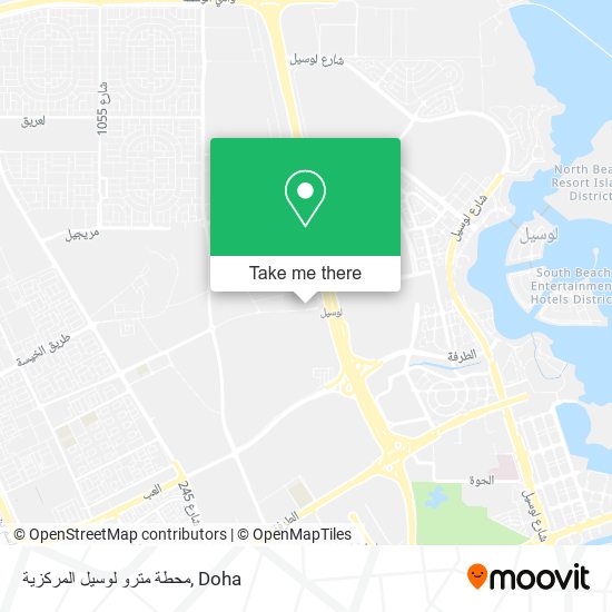 محطة مترو لوسيل المركزية map