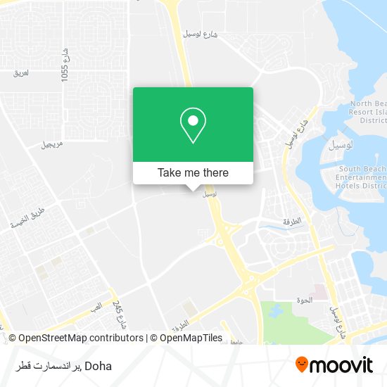 براندسمارت قطر map