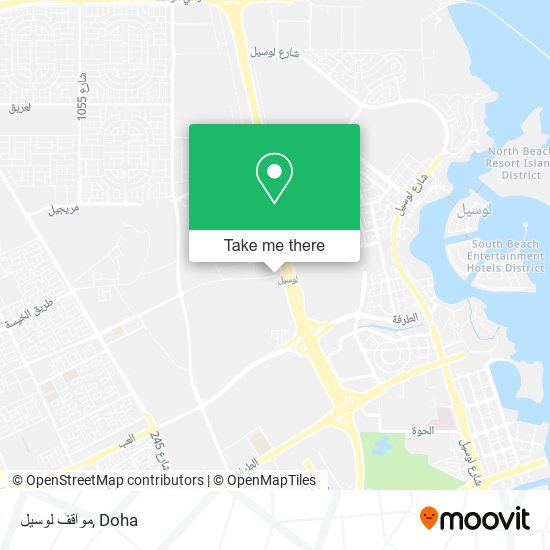 مواقف لوسيل map