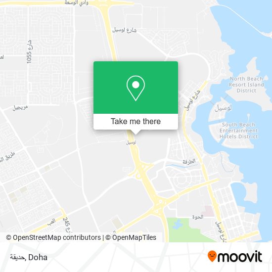 حديقة map