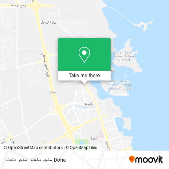 مانجو طلعت - مانجو طلعت map