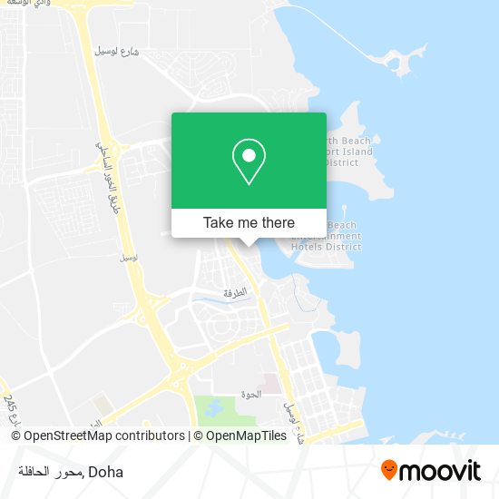 محور الحافلة map