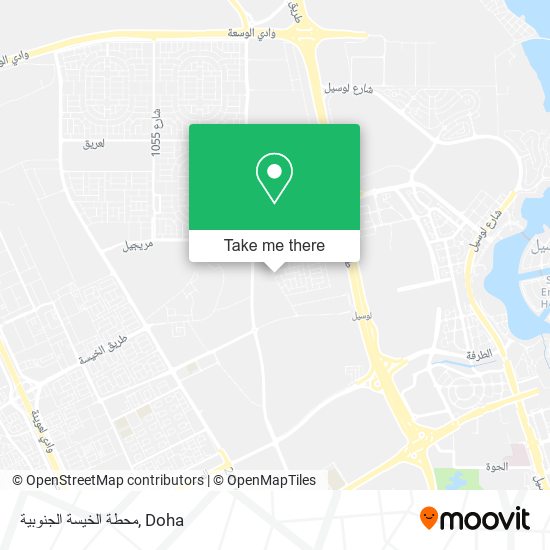 محطة الخيسة الجنوبية map
