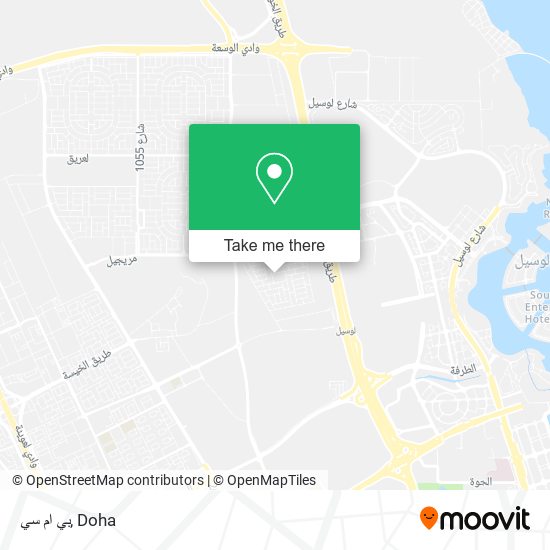 بي ام سي map