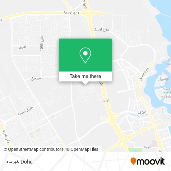 كهرماء map