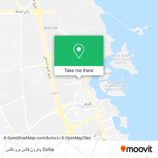 باترون فاشن برودكشن map