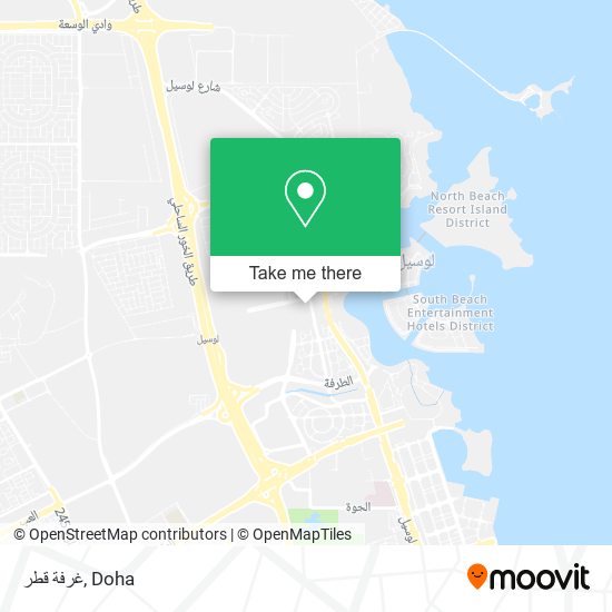 غرفة قطر map