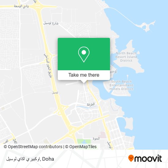 اوكبيري اكاي لوسيل map
