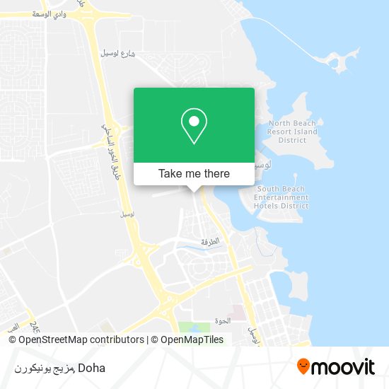مزيج يونيكورن map