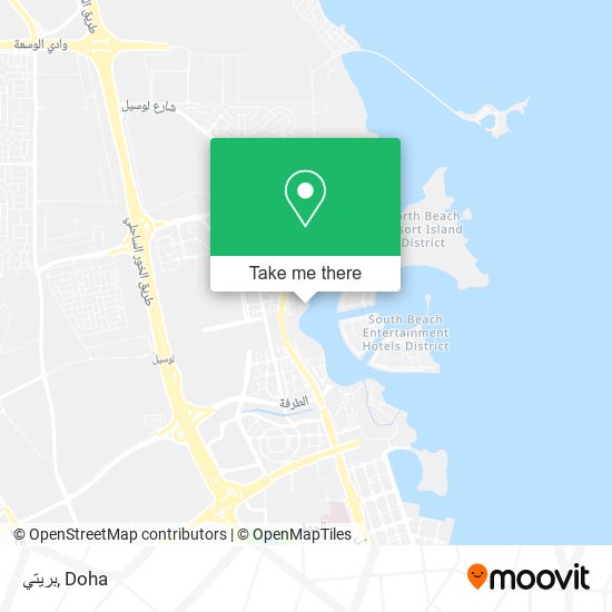 بريتي map