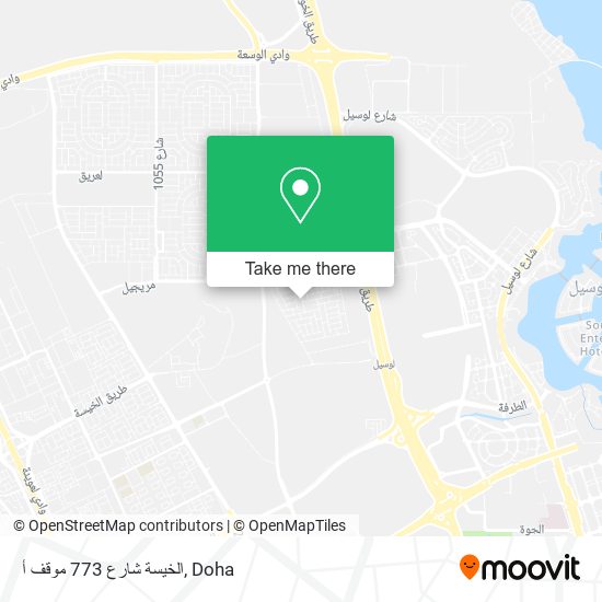 الخيسة شارع 773 موقف أ map