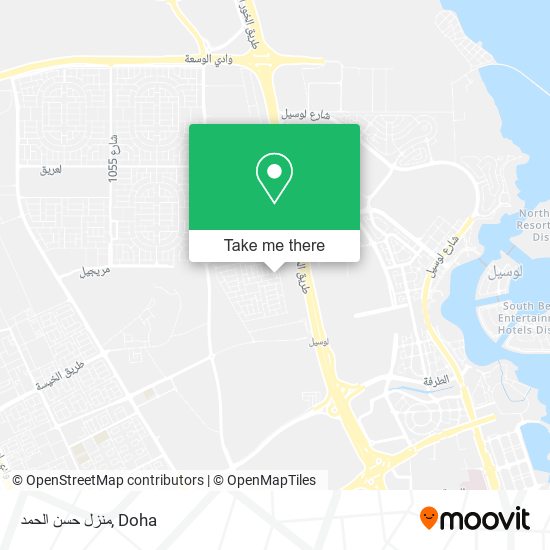 منزل حسن الحمد map