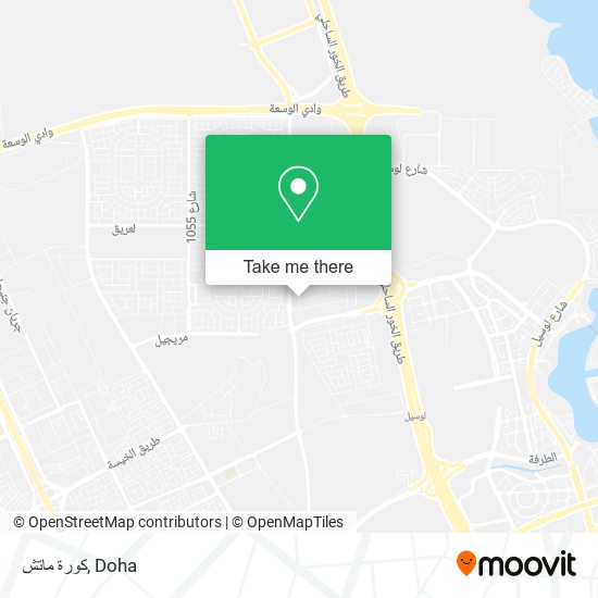 كورة ماتش map