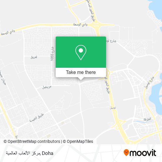 مركز الألعاب العالمية map
