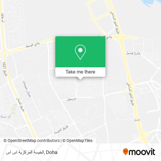 الخيسة المركزية اس اس map