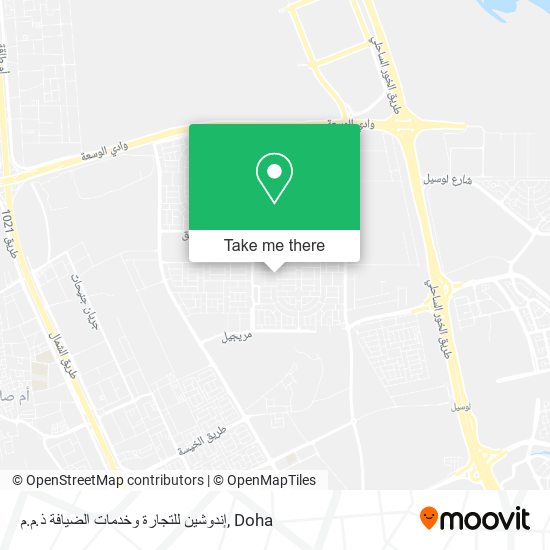 إندوشين للتجارة وخدمات الضيافة ذ.م.م map