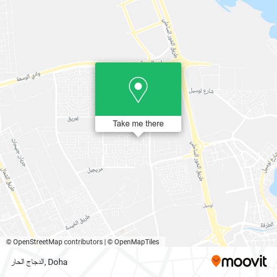 الدجاج الحار map