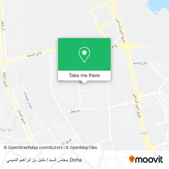 مجلس السيد/ خليل بن ابراهيم التميمي map