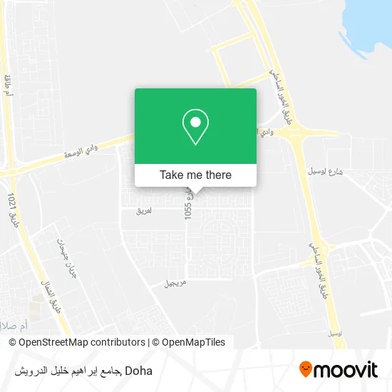 جامع إبراهيم خليل الدرويش map