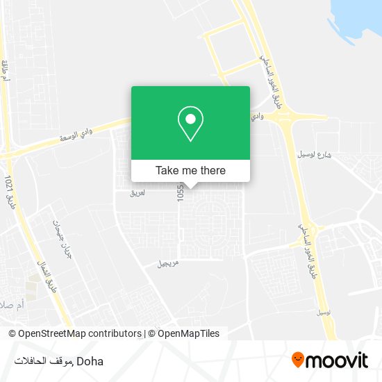 موقف الحافلات map