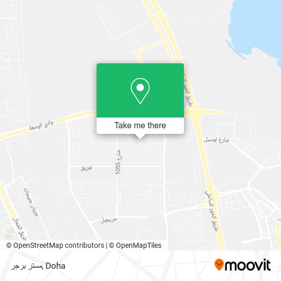 مستر برجر map