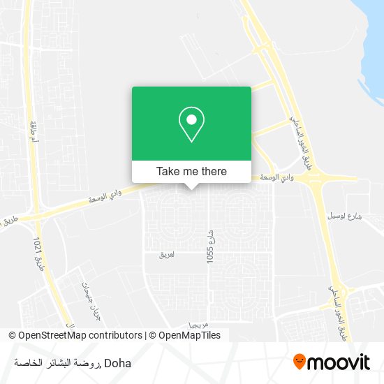روضة البشائر الخاصة map