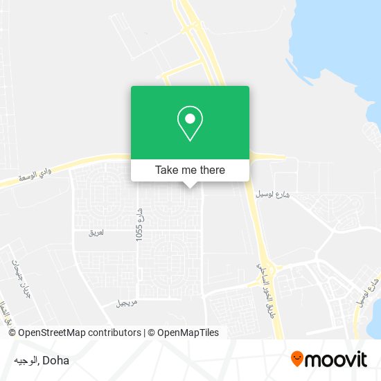 الوجيه map