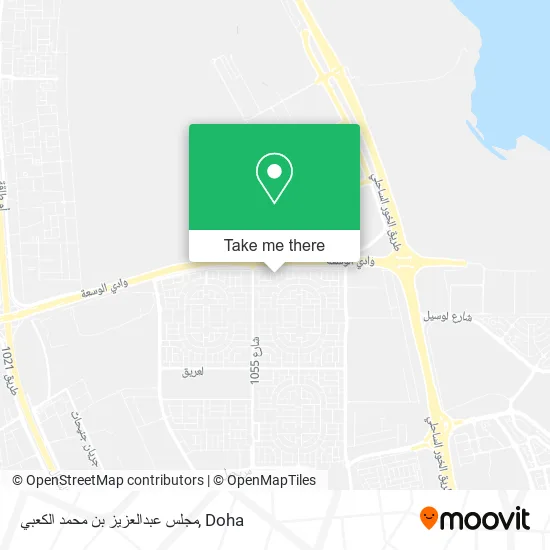 مجلس عبدالعزيز بن محمد الكعبي map